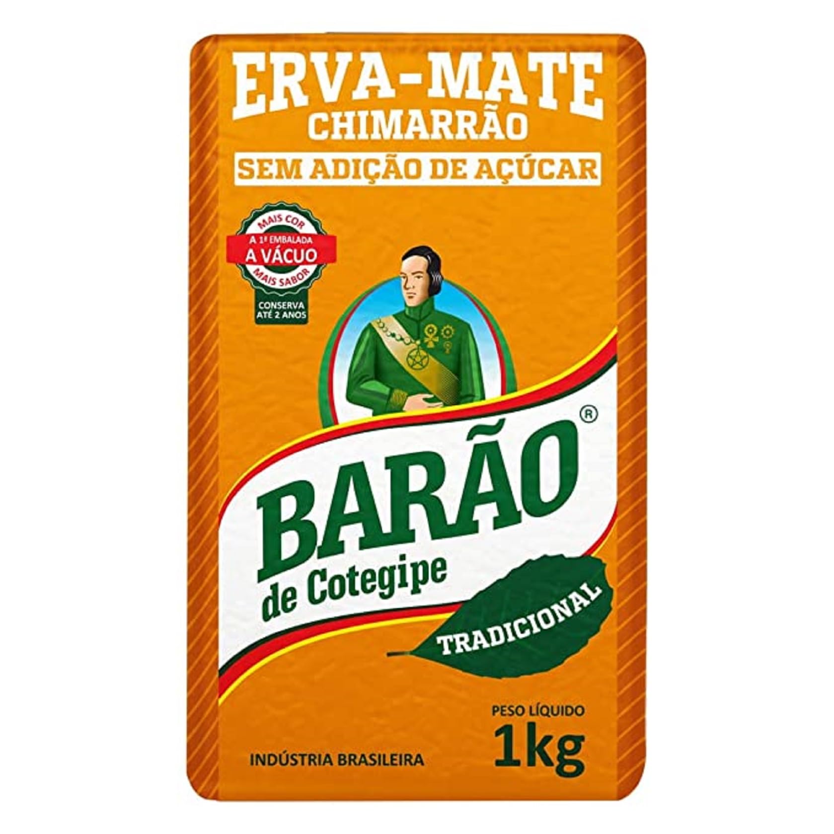 Chimarrão Erva-Mate Barão de Cotegipe - 1kg - Yerba Mate - LondonWeek®