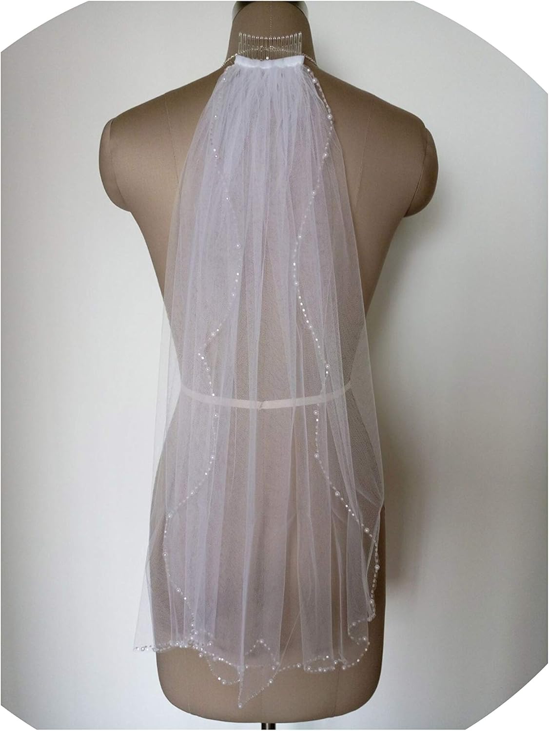 Picture Bridal Hand Veils Cathedral Beaded Veil Lace Wedding Wedding