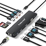 Docking Station USB C/A 10Gbps 3*Display 13 in