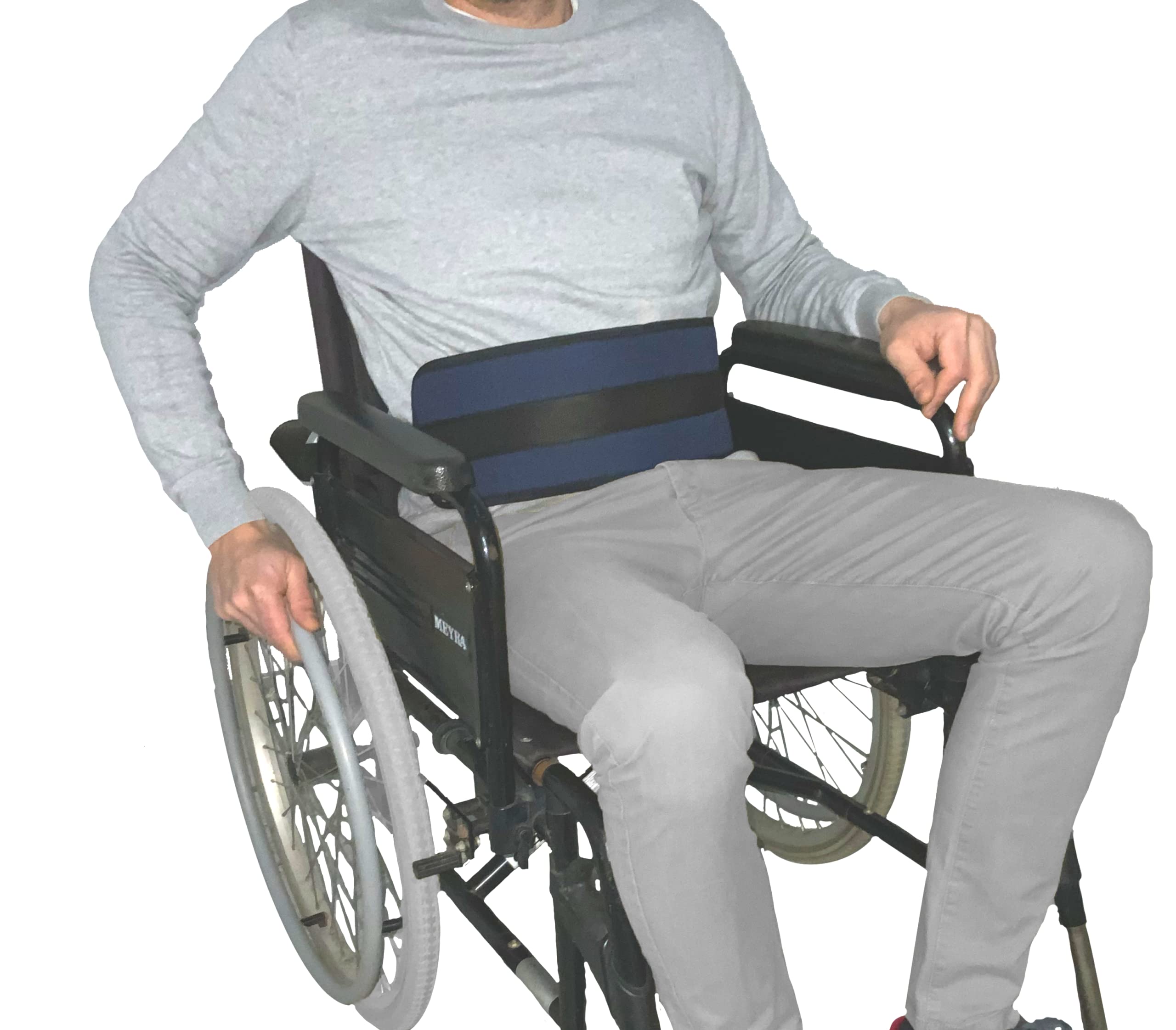 Gar Medical Abdominal Seat Belt for Wheelchair or Geriatric Chair - High Protection Anti-Fall