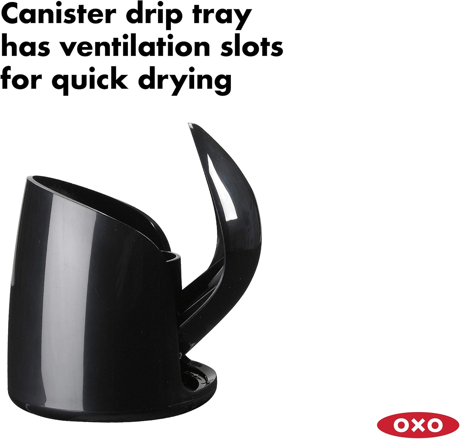 OXO Good Grips 1349480 Hideaway Compact Toilet Brush - Black: Home & Kitchen