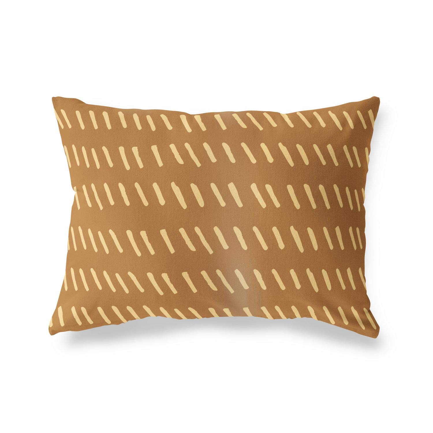 BonaMaison Decorative Cushion Cover, Brown Tones Throw Pillow Covers, Home Decorative Pillowcases for Livingroom, Sofa, Bedroom, Size: 45X60 Cm - Designed and Manufactured in Turkey