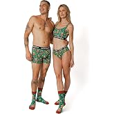 Cloundies Couple Matching Underwear With Socks, Gift ideas for Valentine’s Day, Christmas Day, Anniversary, (SOLD SEPERATELY)