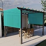 E&K Sunrise 7'Wx38'L Pergola Shade Cover with