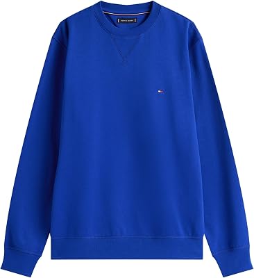 Sweat Homme Seasonal Fleece avec Col Ras-du-Cou, Bleu (Wedge Blue), XXL