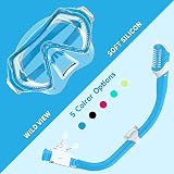 Findway Kids Snorkel Mask 180° View Anti Fog No Leak Diving Goggle 5-16 view 3