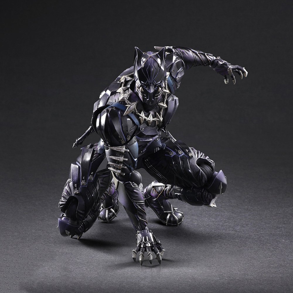 Square Enix Marvel Universe Black Panther Variant Play Arts Kai Action Figure eBay