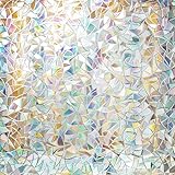 Window Privacy Film, Rainbow Window Clings, 3D