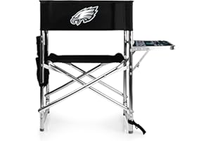 Picnic TIME NFL Unisex-Adult NFL Sports Chair with Side Table, Beach Chair, Camp Chair for Adults