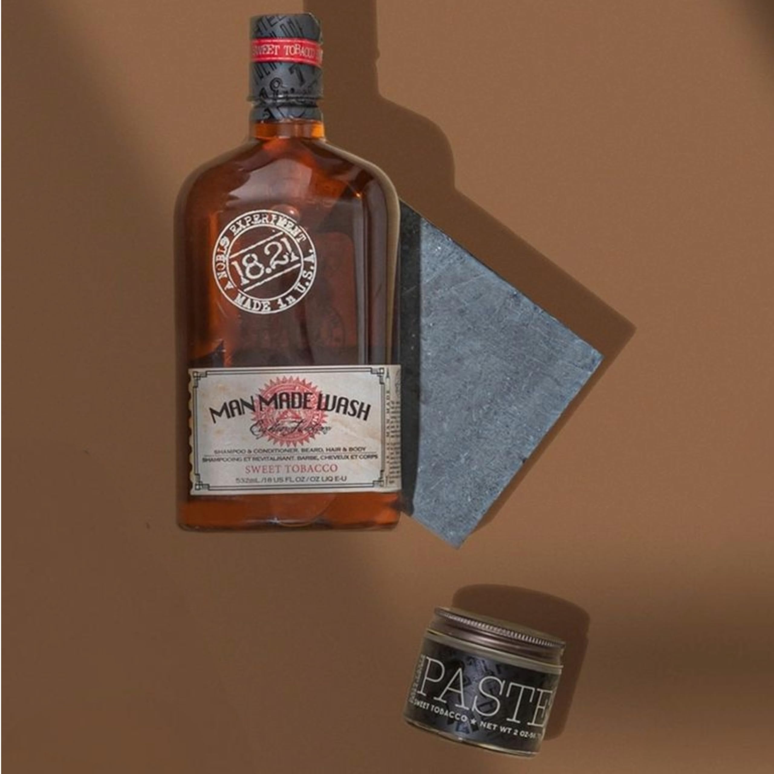 18.21 Man Made Men's Book of Good Grooming Gift Set