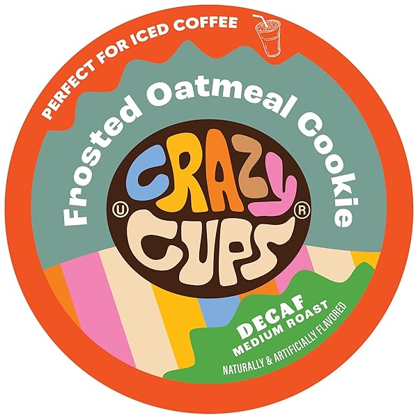 CRAZY CUPS FLAVORED SINGLE-SERVE COFFEE FOR KEURIG K-CUPS...