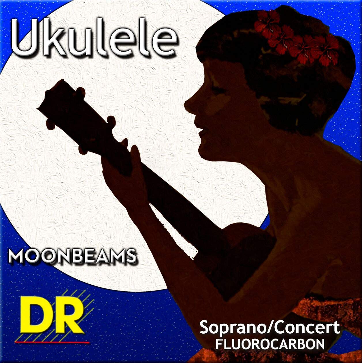 DR Strings Ukulele Soprano/Concert Clear Fluorocarbon