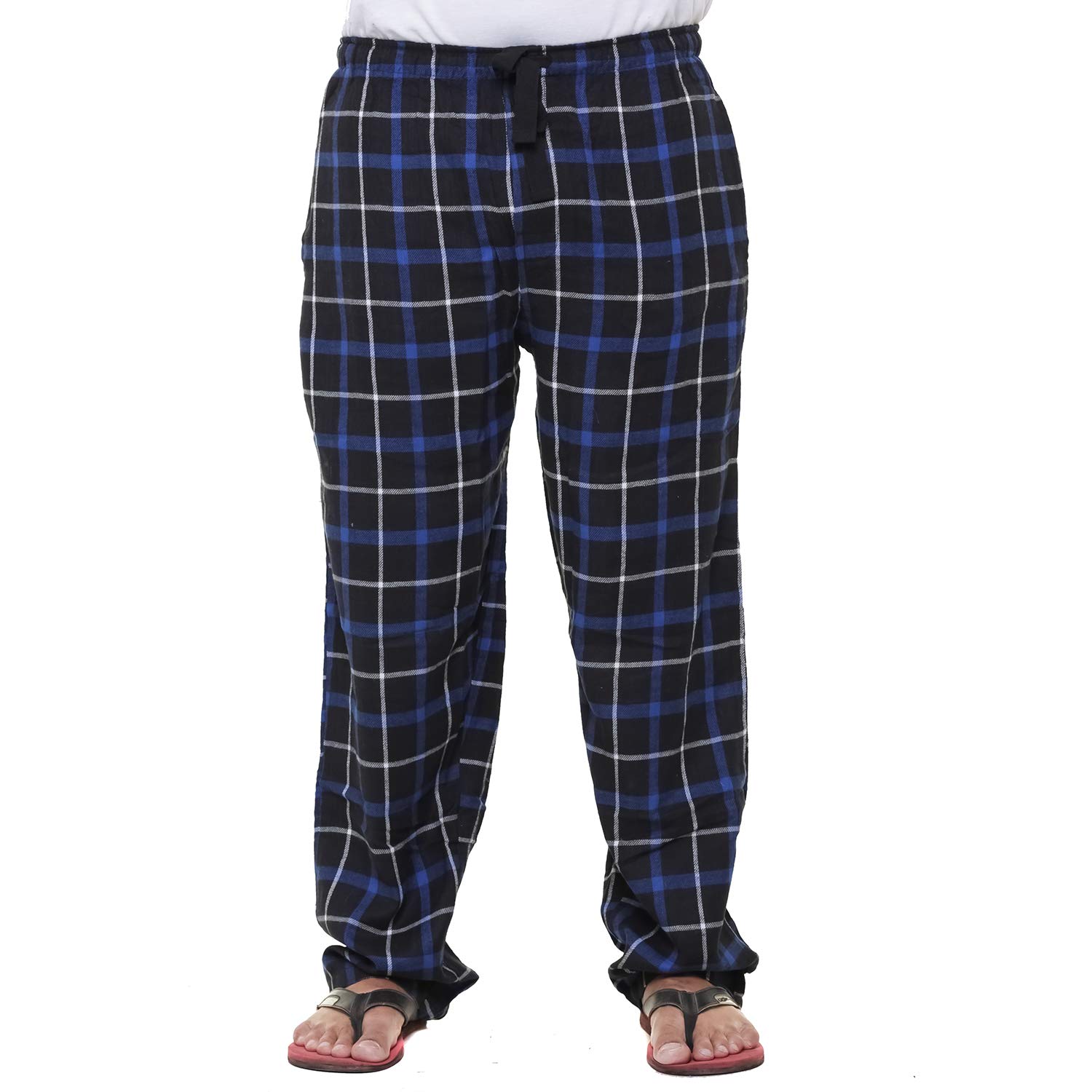 jpf smart mens multicolor checked cotton comfort night wear pyjama pant