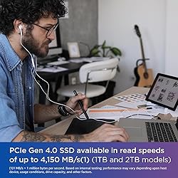 Western Digital 500GB WD Blue SN580 NVMe Internal