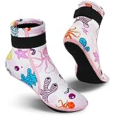 Summshall Kids Neoprene Socks 3mm Water Socks Keep Warm Sand Socks Anti-Slip Wetsuit Socks Water Sport Swimming Surfing