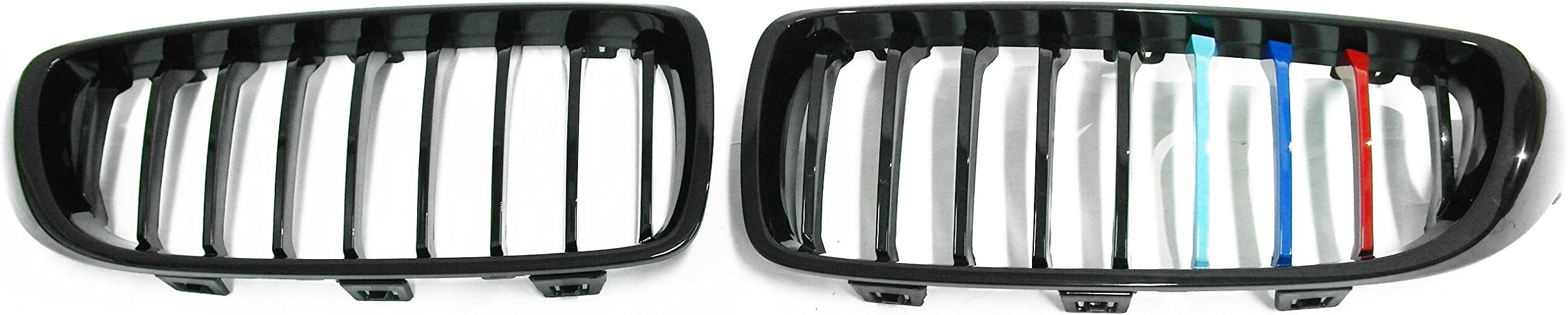 M TRI 3 COLOR GLOSS BLACK FRONT GRILLE for 14-16 BMW F32 (F33 F36)