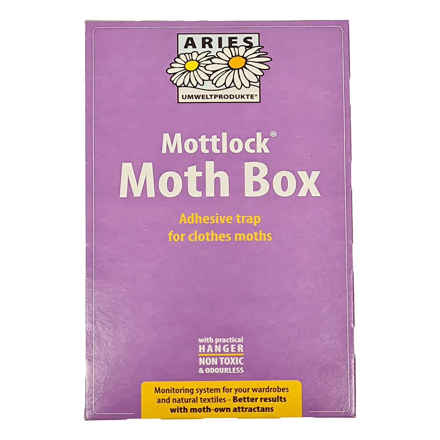 Mottlock Moth Box from Aries – The Best Catch Rates for Clothes Moths on the Market!