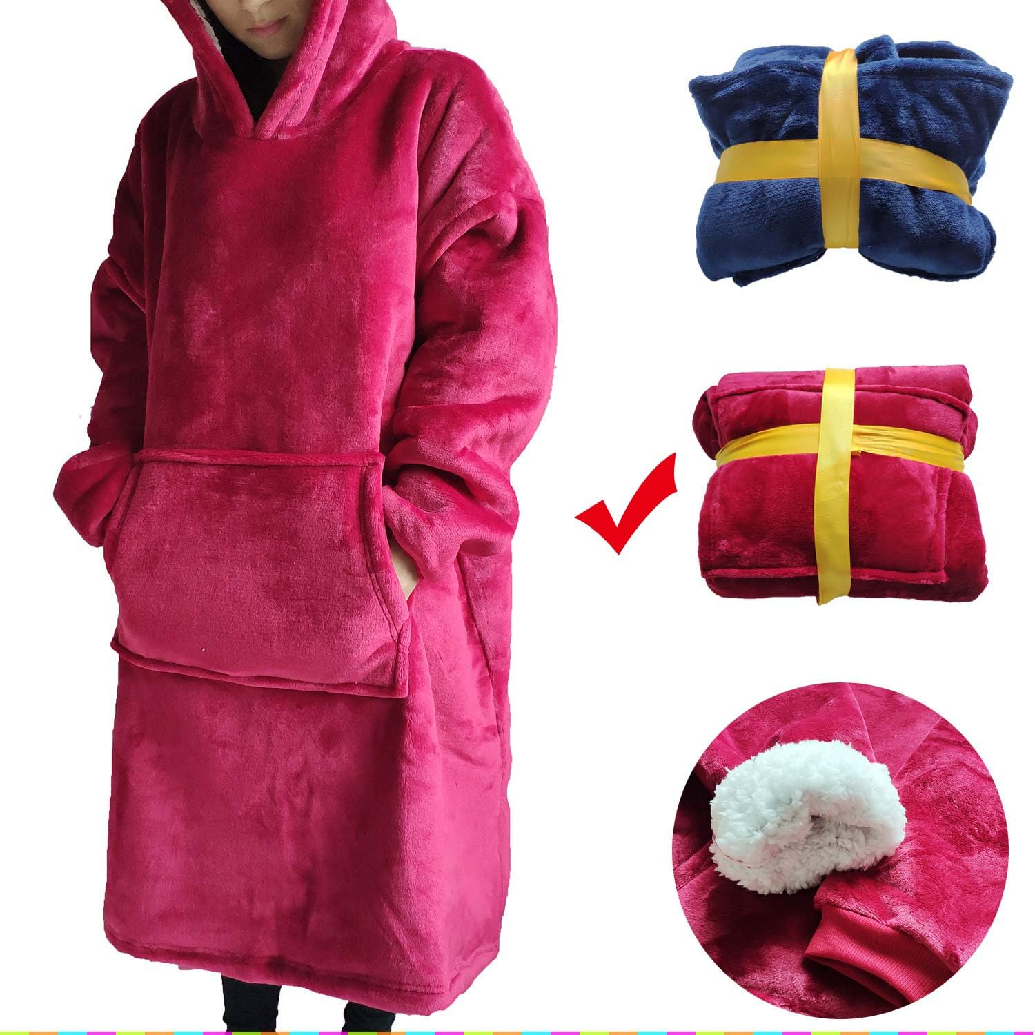 Kids Huggle Pets Hoodie Blanket Hooded Warm Coat Pillow Top Christmas Toys Gift 12 99 Picclick Uk