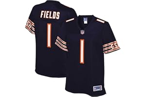 NFL PRO LINE Women's Justin Fields Navy Chicago Bears Player Jersey