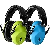 Floriogra 2 Pack Noise Canceling Headphones for Kids, Kids Ear Protection Earmuffs for Autism, Toddler, Children, Noise Cancelling Sound Proof Earmuffs/Headphones for Concerts, Air Shows, Fireworks