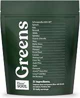 Free Soul Greens 21 Advanced Greens Superfoods Adaptogens 30 Servings UK Made