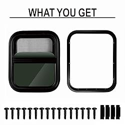 RV Window, Camper Trailer Windows, 14" W x 16" H