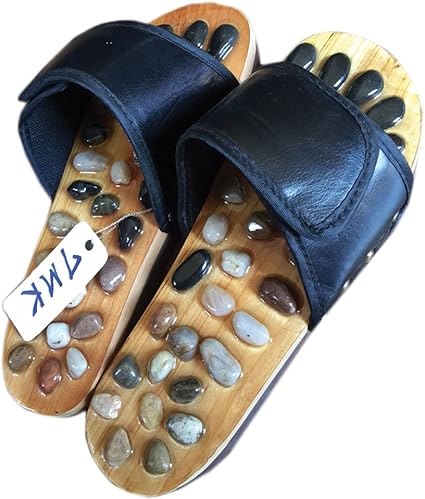 Amazon 健康サンダル 足ツボ 健康スリッパ 天然石 父の日 母の日 プレゼント 26 0 Tmk ホーム キッチン