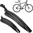 Bicycle Fenders Bike Mudguard Set Mountain Bike Front and Rear Mud Guard Adjustable Bike Fender Bicycle Cycling Tire Fenders 