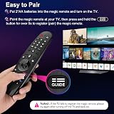 EWO'S Voice Magic Remote for LG TV with Pointer Function Replacement AKB75855501 view 6
