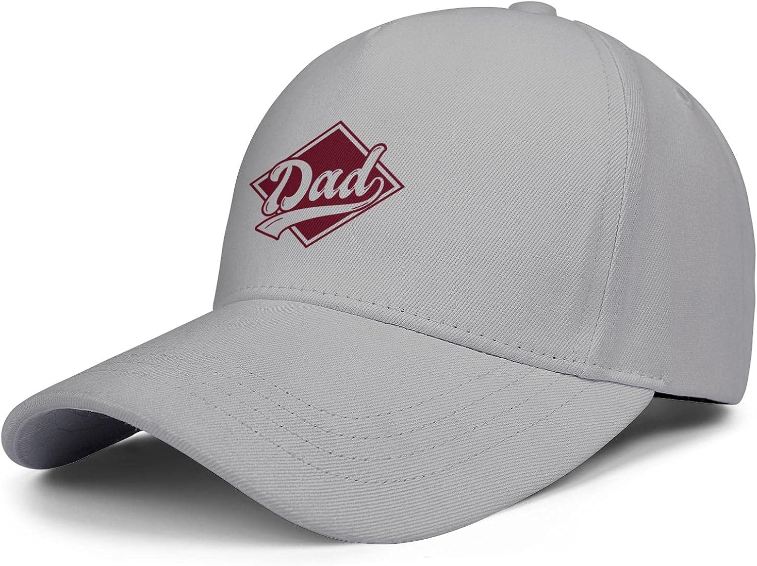 Vintage Simple Dad Logo Baseball Cap Adjustable Dad Hats for Men Women
