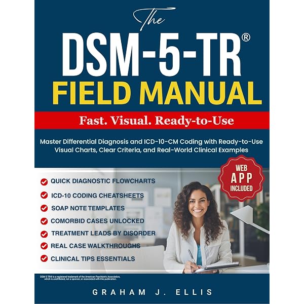DSM-5-TR Visual Reference Guide for Students & Trainees: Study