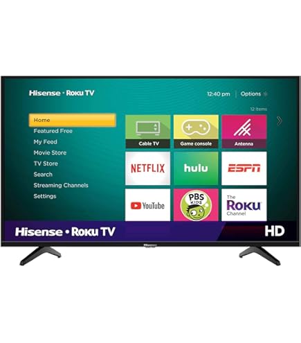 Amazon.com: Hisense 43R7E 43-inch 4K Ultra HD Roku Smart LED TV