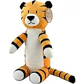 Attatoy Regit The Plush Tiger Toy, 17-Inch Tall Striped Sitting Tiger Stuffed Animal