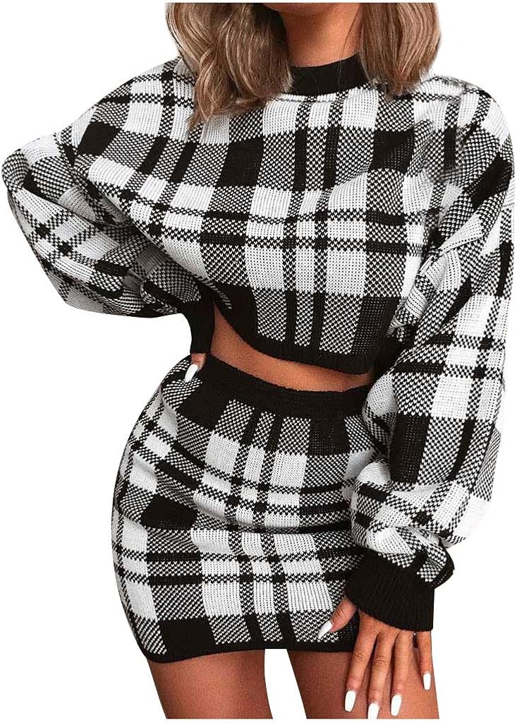plaid sweater outfit