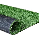 Fas Home Artificial Grass Turf (0.7" Custom Sizes) -3FTx10FT Indoor/Outdoor Rug Synthetic Lawn Grass Carpet,Easy Installation Multi-use Astroturf,Pets Dog Turf with Drain Holes