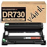 v4ink Compatible DR-730 Drum Unit (NOT Toner) for Brother DR730 DR760 Drum for Brother HLL2325DW HLL2350DW HLL2370DW HLL2390D