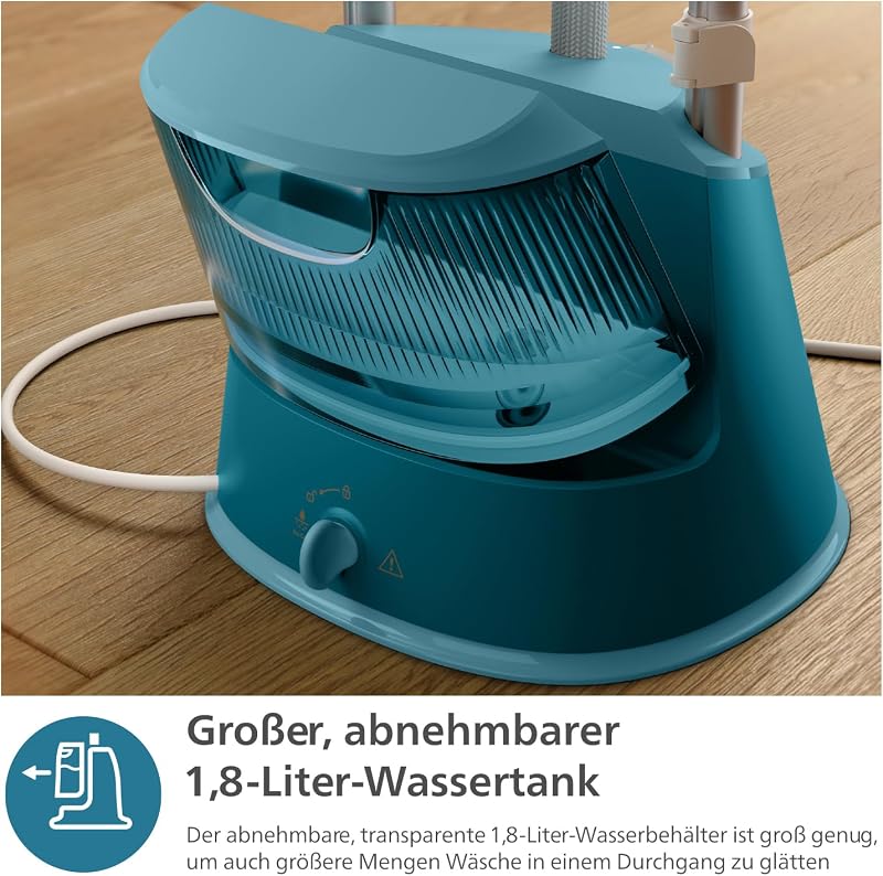 Dampfglätter All-In-One Lösung, Blau, 1800 W