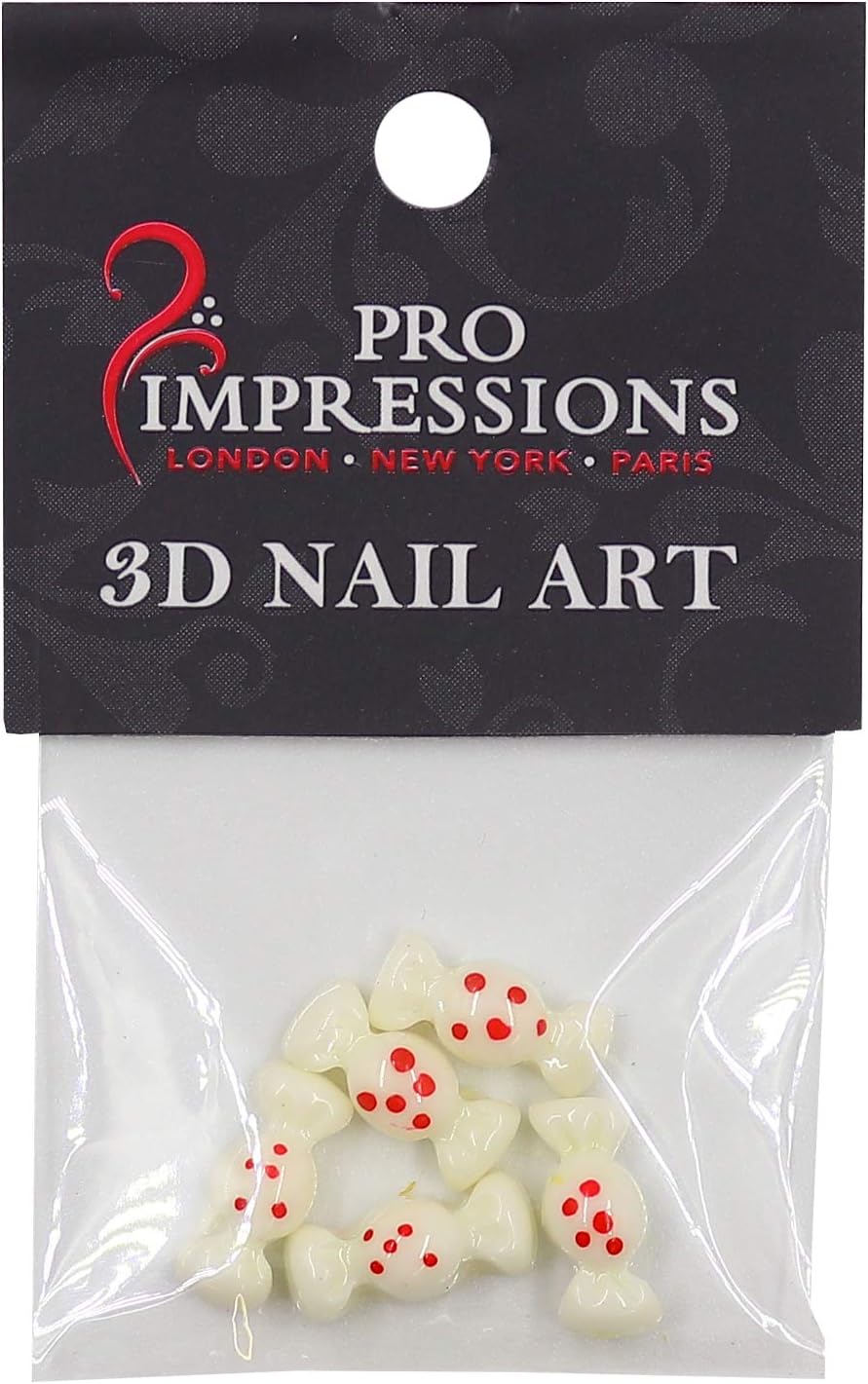 Pro Impressions 3D Nail Art Candy, 5-Pieces