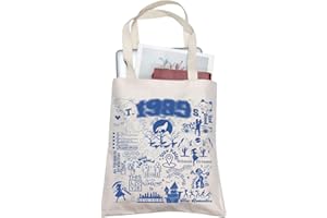 TOBGBE Singer Fan Gift Album Name Inspired Tour Concert Tote Bags Music Lover Merchandise Song Lyric Gift
