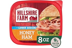 Hillshire Farm Ultra Thin Sliced Deli Lunch Meat, Lower Sodium Honey Ham, 8 oz