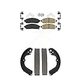Transit Auto Front Rear Ceramic Disc Brake Pads Kit