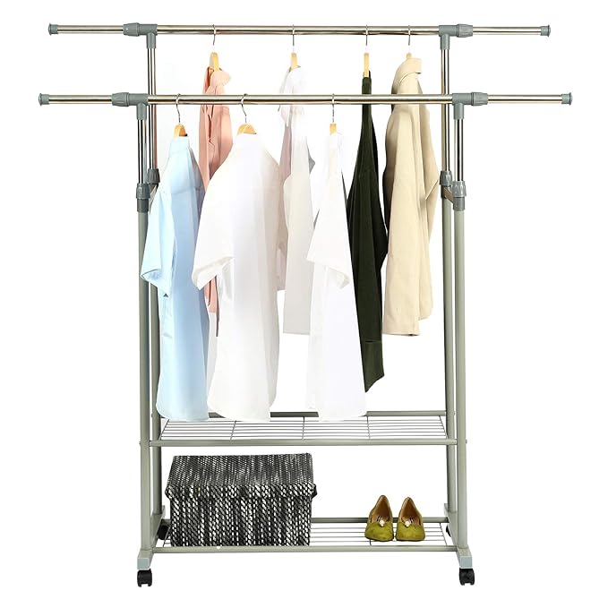 Perchero con ruedas desmontable | Percheros de pared, percheros de pie...