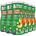 Gerber Baby Snacks, Organic Puffs, Peach, Baby Food, 1.48 Ounce (Pack of 6)