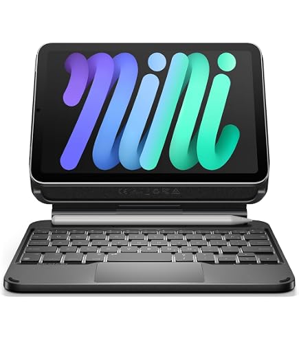 Amazon.com: HENGHUI Keyboard for iPad mini 7 A17 Pro/iPad mini 6th