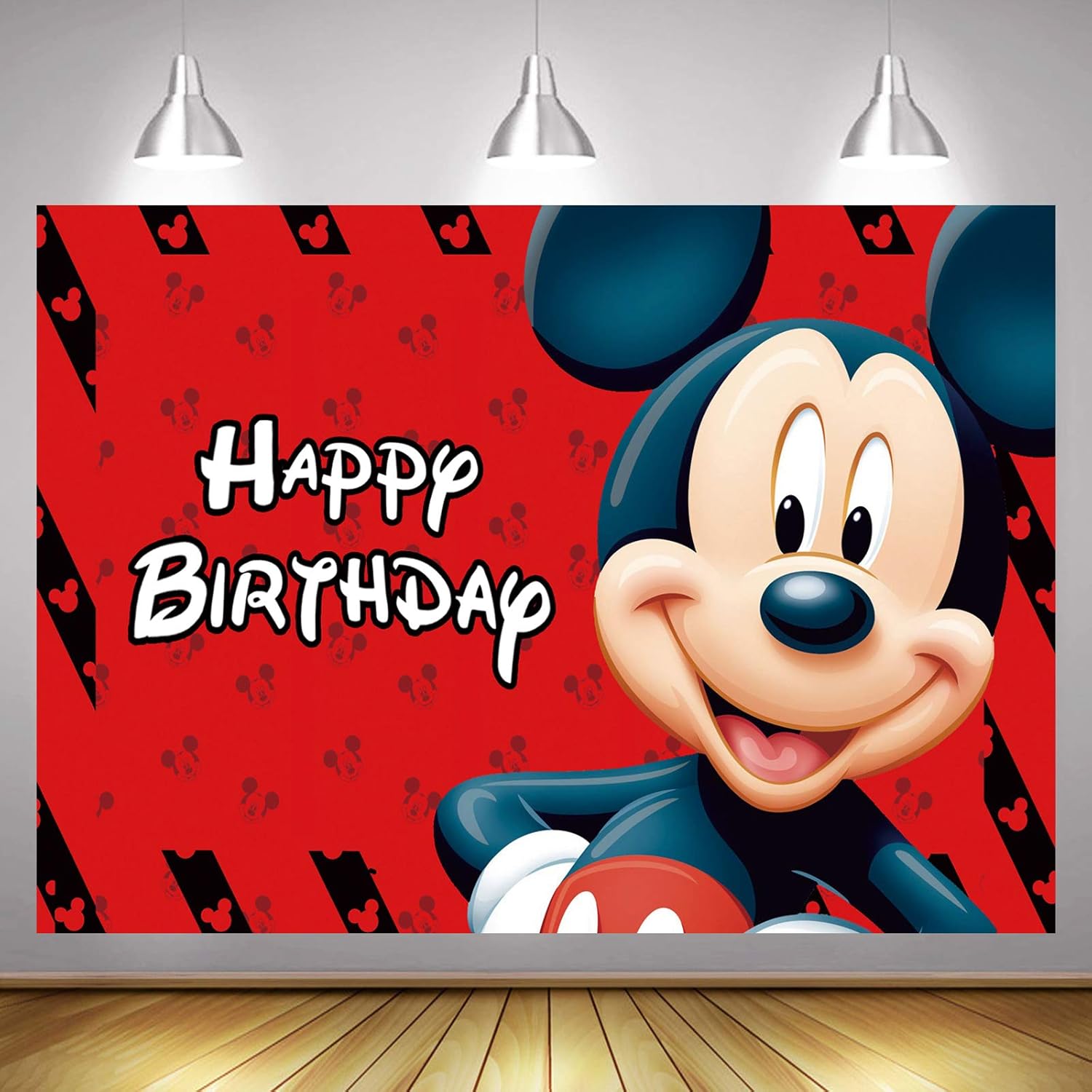Mickey Mouse First Birthday Background
