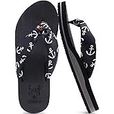 KuaiLu Flip Flops Women Yoga Foam Ladies Comfort Arch Support Summer Beach Casual Thong Sandals