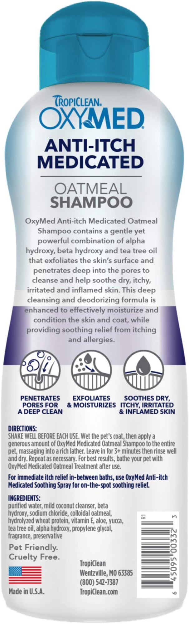 oxymed dog shampoo