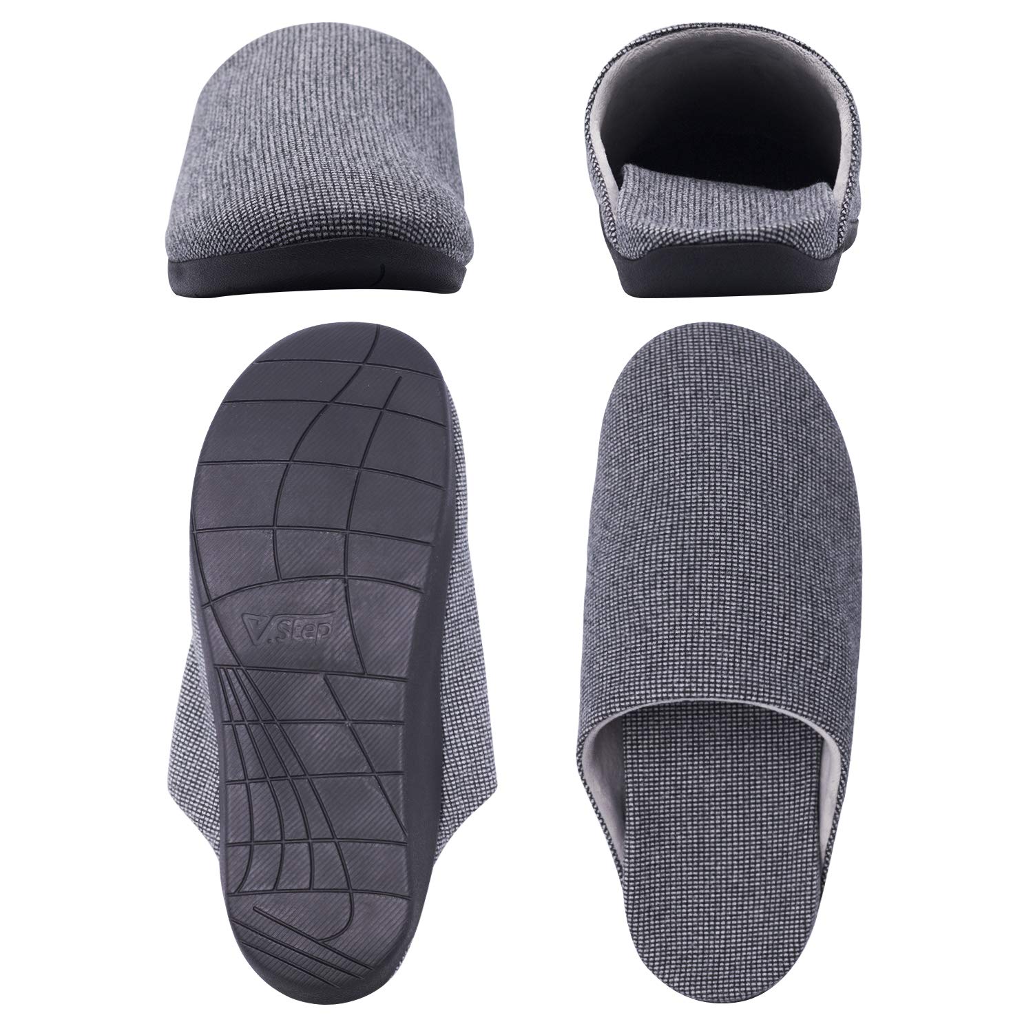 Comfortable Orthopedic Sandals for Plantar Fasciitis Flat Foot House Outdoor V.Step Slippers 