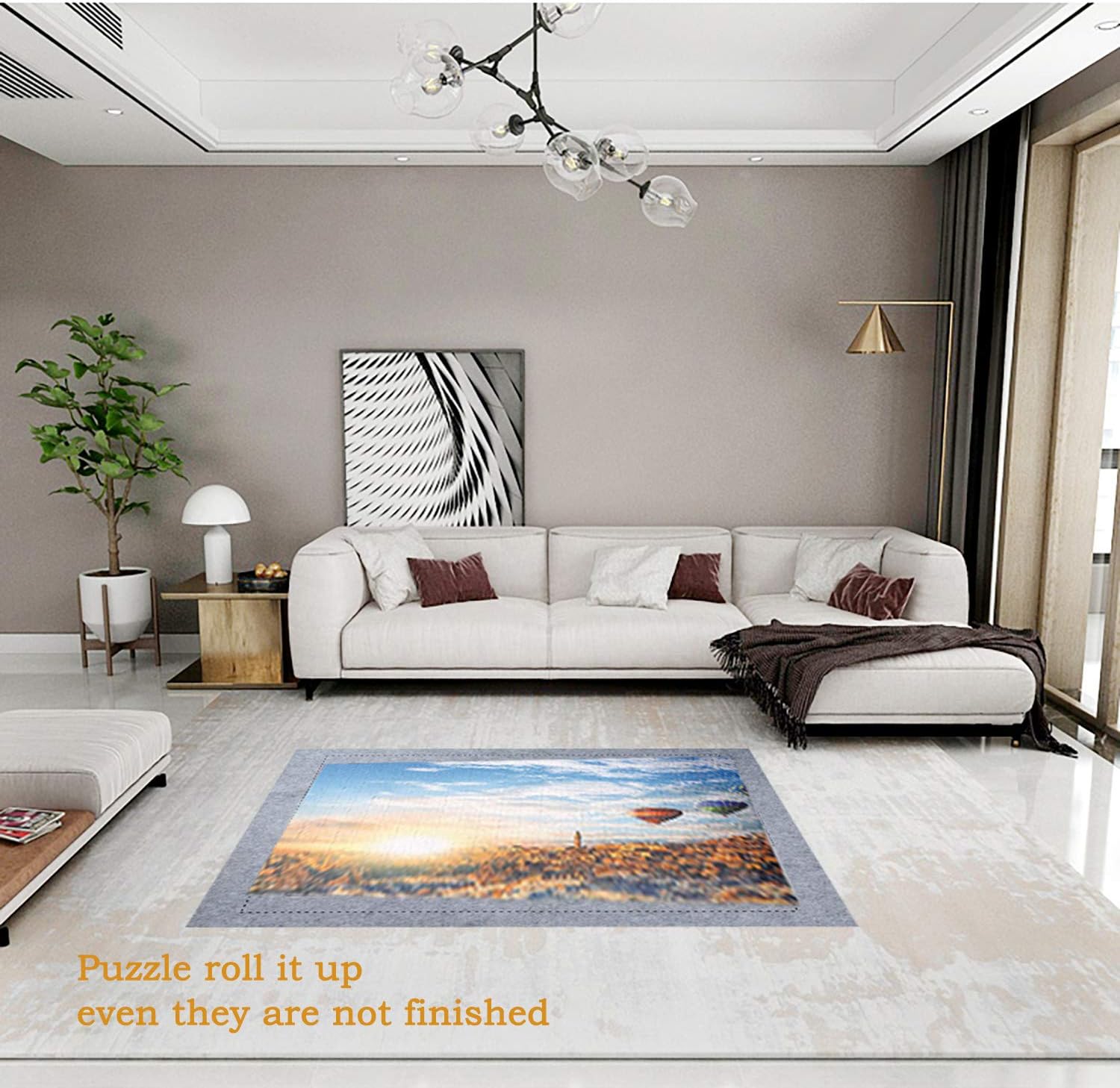 Puzzle Mat Roll Up 2000 Pieces, Puzzle Sorting Trays x 4, Puzzle Roll Up Mat Puzzle Saver Jigsaw Puzzle Mat Puzzle Board Mat Puzzle Mats Puzzle Mat 1000 Pieces Puzzle Mat Roll Up: Toys & Games