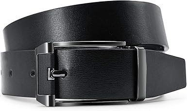 black suit belt